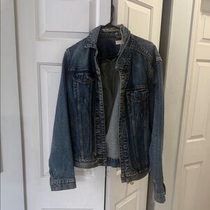 All Saints Dark Blue Denim Jacket